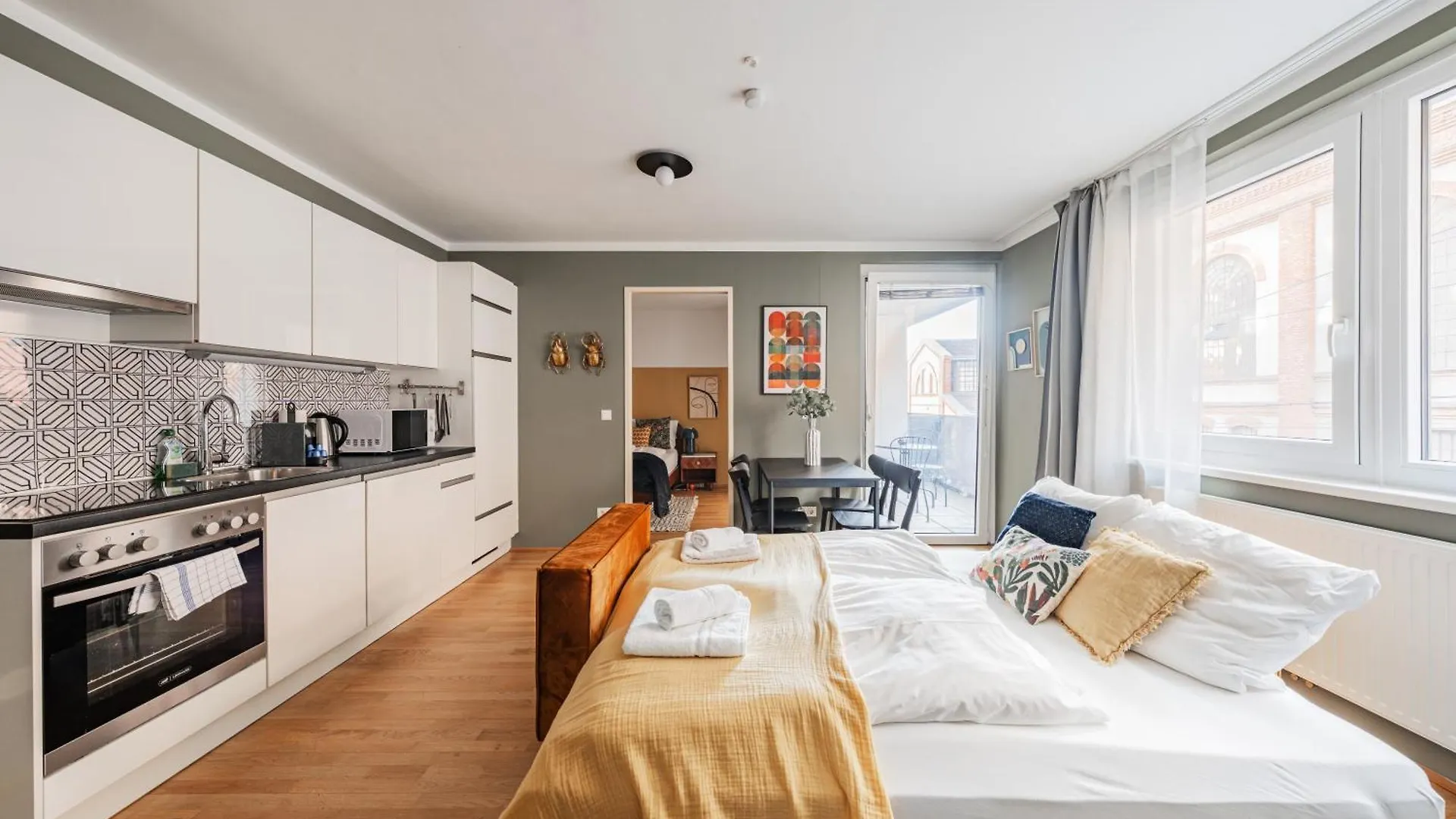 Modern Living Apartments Vienna, 15 Min To Center